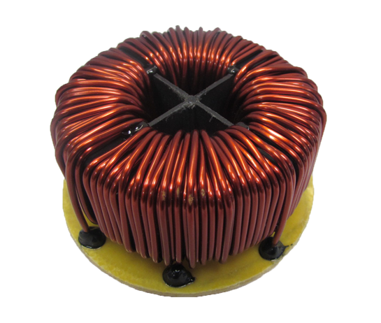 four phase nanocrystalline common mode inductor